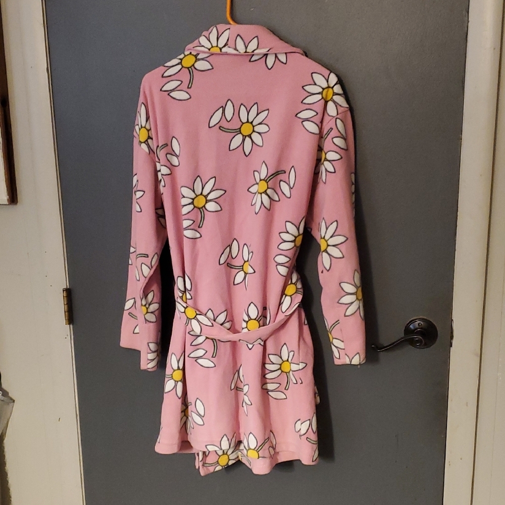 Pink Floral Women's Robe - Picture 3 of 6
